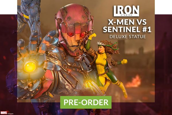 X-Men Vs Sentinel #1 Deluxe Statue (Iron Studios)