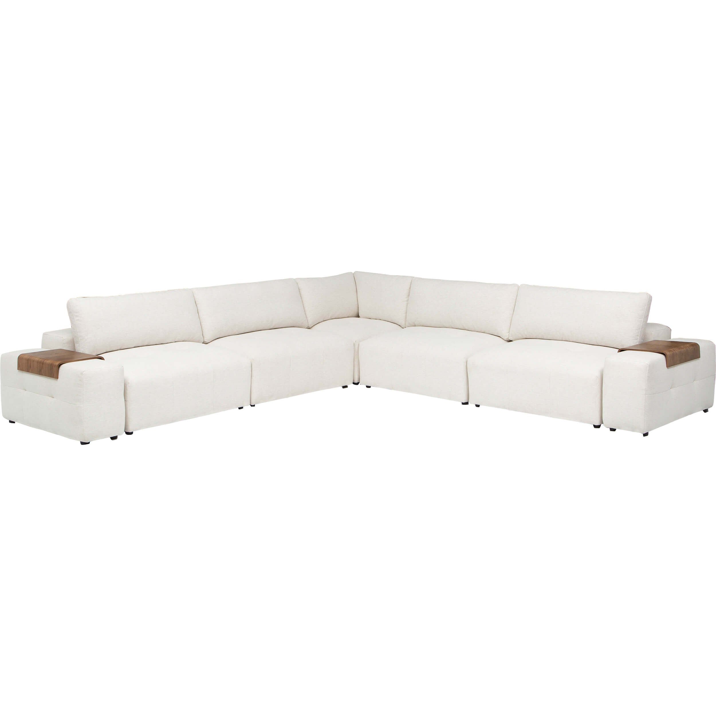 Image of Farley 7 Piece Sectional, Nomad Snow