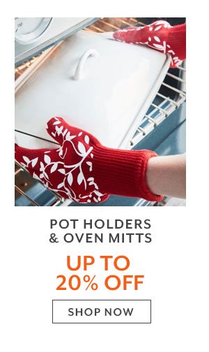 Pot Holders & Oven Mitts