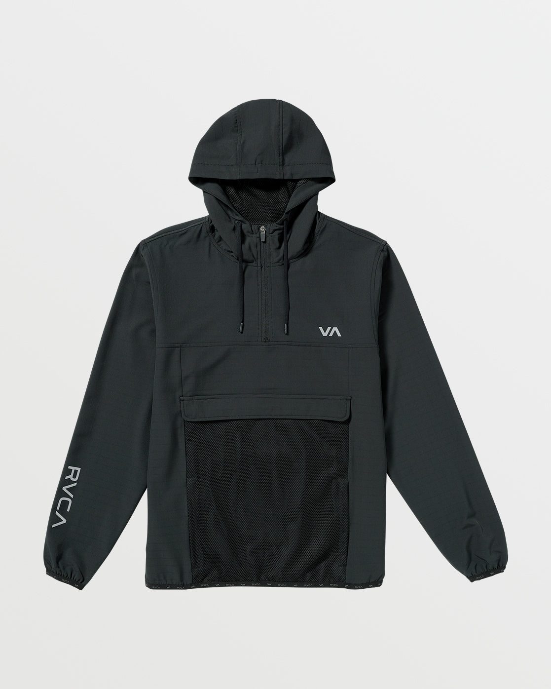 Image of X Over Anorak Track Jacket - Black