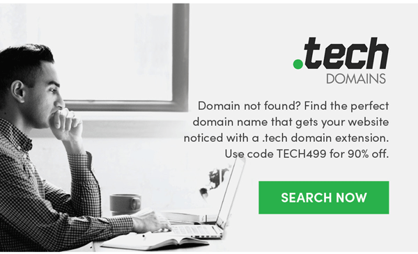 .tech Domains | Search Now