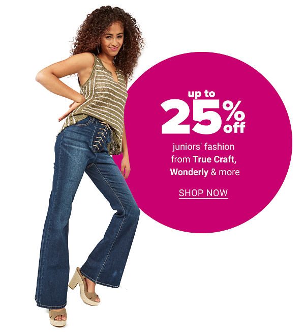 Up to 25% off Juniors Fashion from True Craft, Wonderly & more - Shop Now