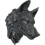 Werewolf Head Wall Plaque