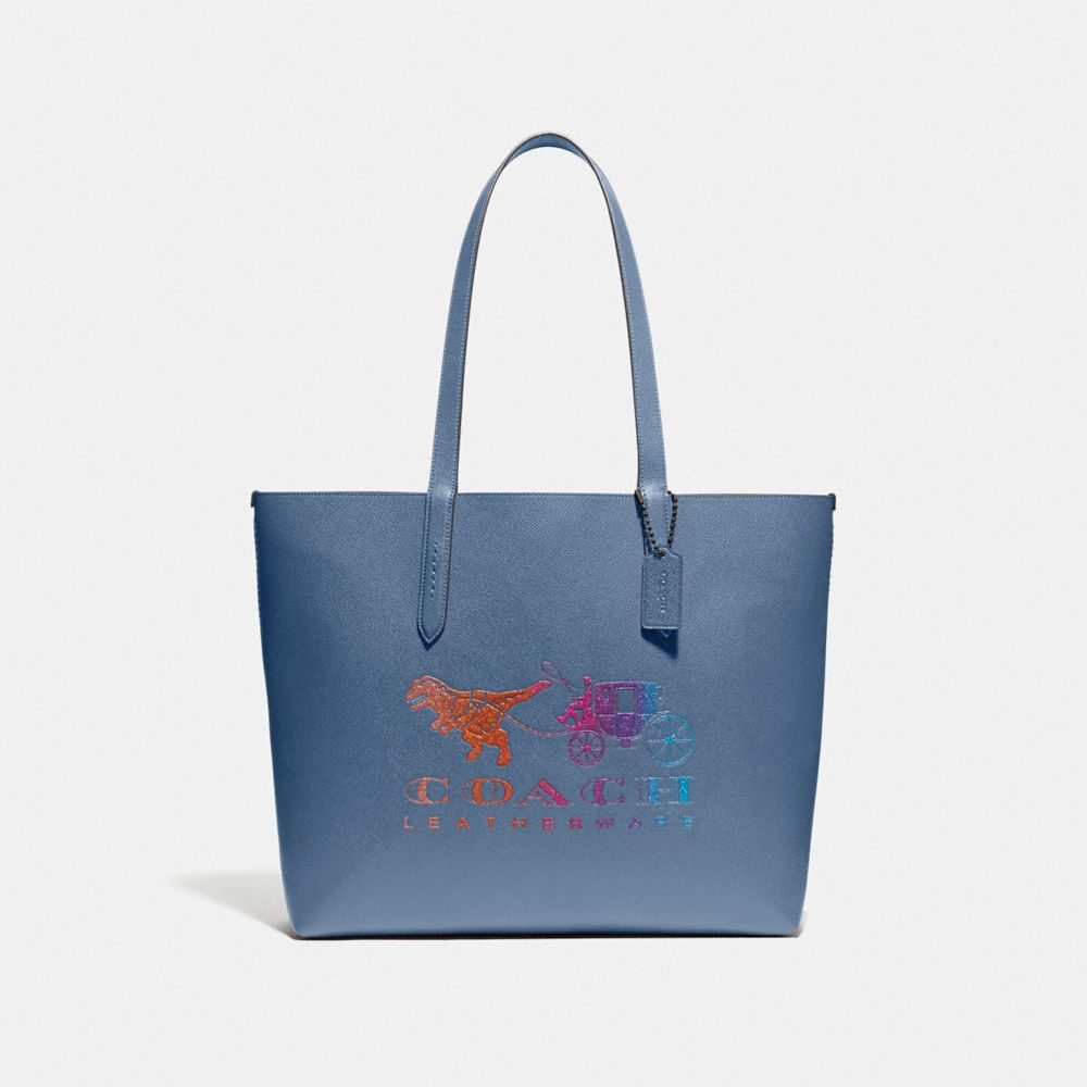 HIGHLINE TOTE WITH REXY AND CARRIAGE