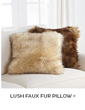 Lush Faux Fur Pillow