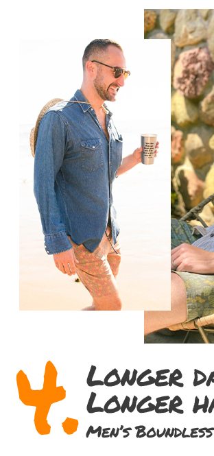 Men's Boundless Pull On Short - Chestnut