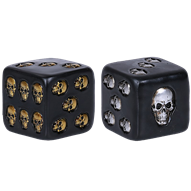 Set of 2 Skull Dice