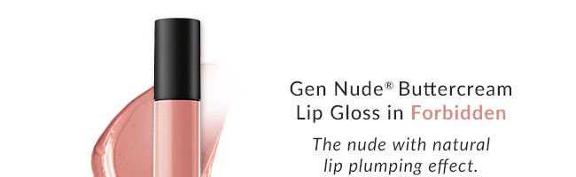 Gen Nude® Buttercream Lip Gloss in Forbidden