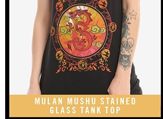 Mushu Stained Glass Tank Top