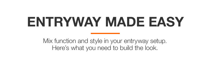 ENTRYWAY MADE EASY