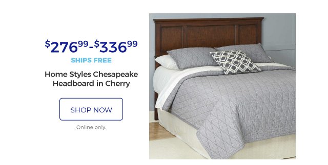 Home Styles Chesapeake Headboard in Cherry | $276.99-$336.99 | ships free | shop now | online only.