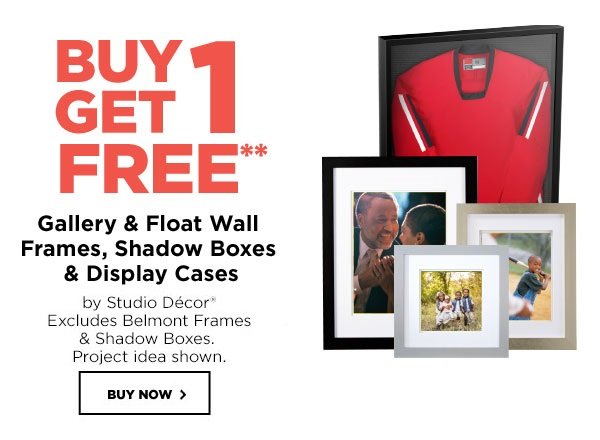 Gallery & Float Wall Frames, Shadow Boxes & Display Cases