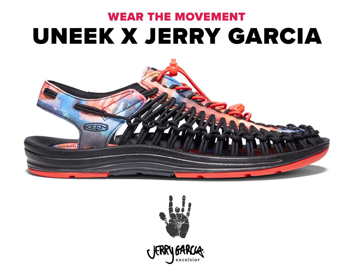 KEEN x Jerry Garcia Launching Today KEEN Footwear Email Archive