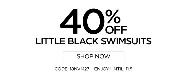 40% Off Little Black Swimsuits - Shop Now