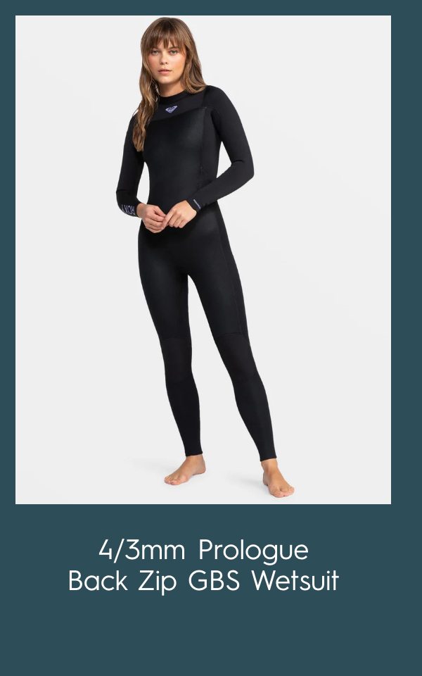 4/3mm Prologue Back Zip GBS Wetsuit