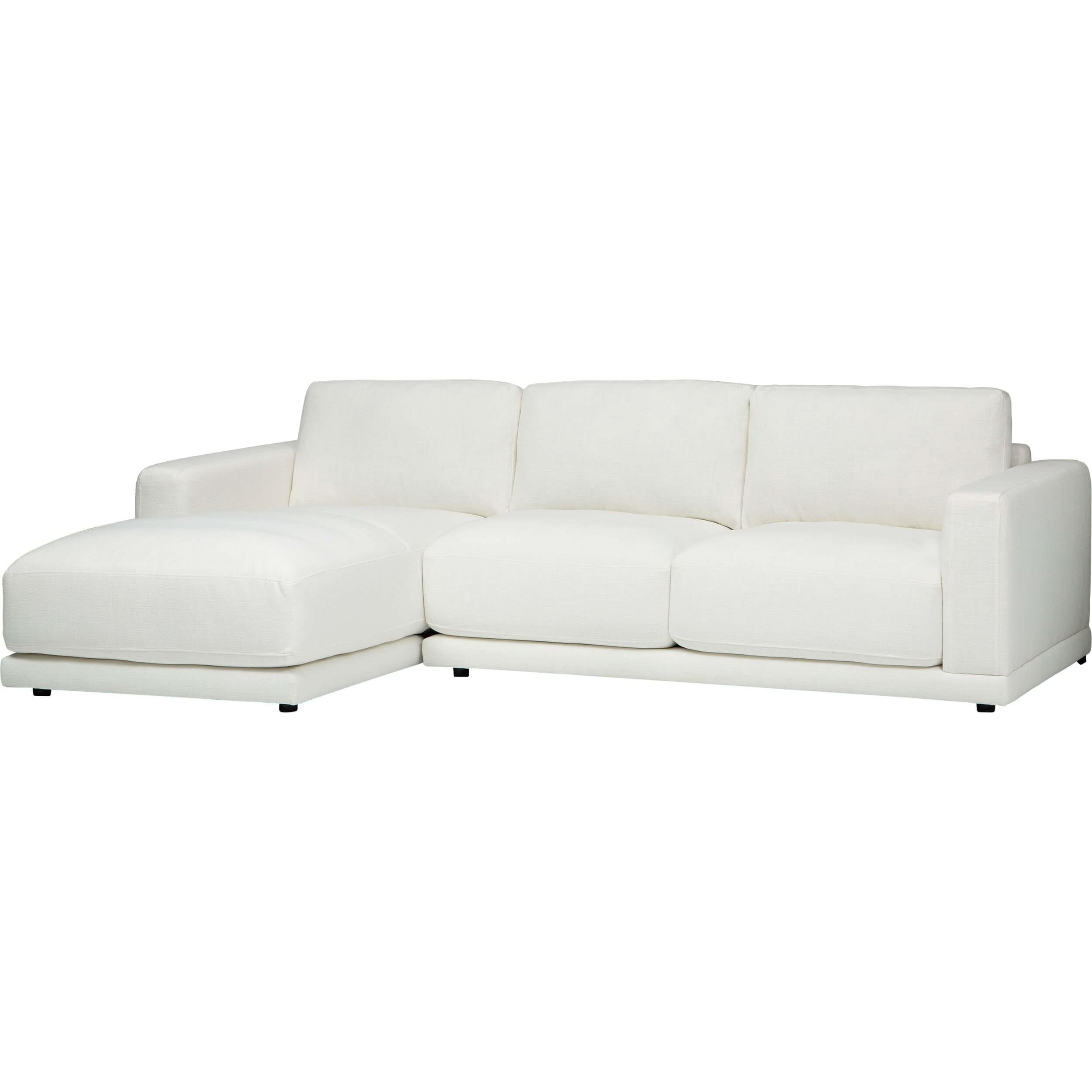 Image of Dora 2 Piece Sectional, Nathan White