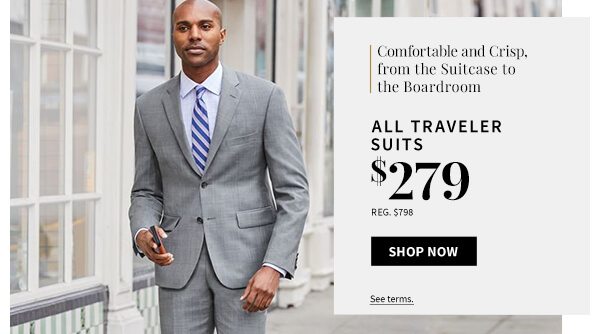 $279 All Traveler Suits