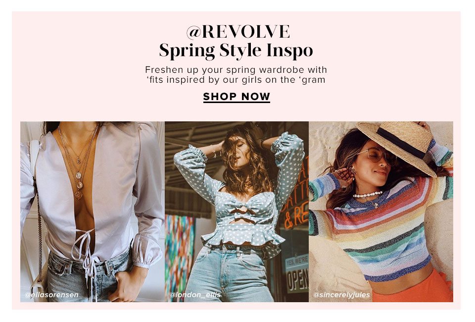 @Revolve Spring Style Inspo