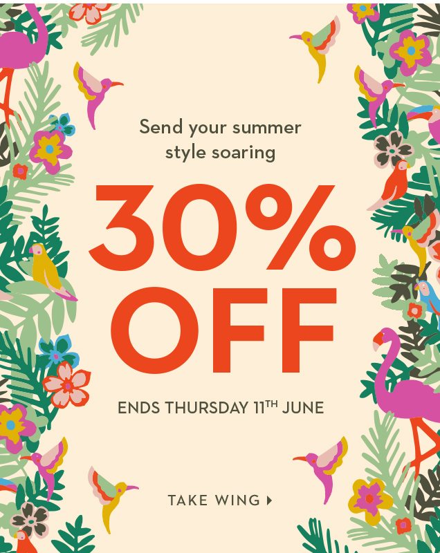 30% OFF FLASH