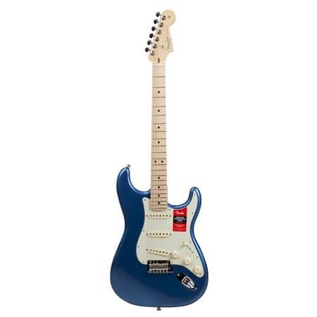 Fender Limited Edition American Professional Stratocaster 6-String Electric Guitar, 22 Frets, Maple Neck, Maple Fretboard, Passive Pickup, Gloss Polyurethane, Adorama Exclusive Color Lake Placid Blue