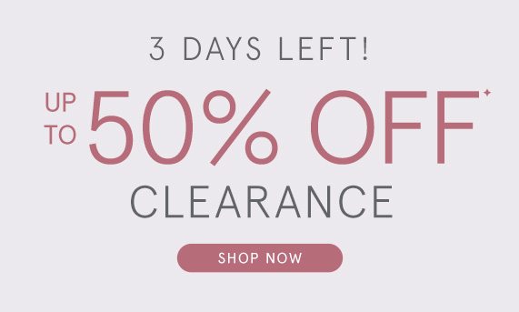 Up to 50% Off Clearance