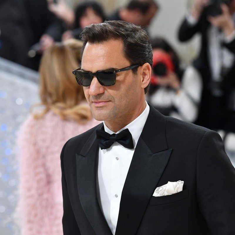 NEW YORK, NEW YORK - MAY 01: Roger Federer attend The 2023 Met Gala Celebrating %22Karl Lagerfeld: A Line Of Beauty%22 at The Metropolitan Museum of Art on May 01, 2023 in New York City. (Photo by Noam Galai/GA/The Hollywood Reporter via Getty Images)