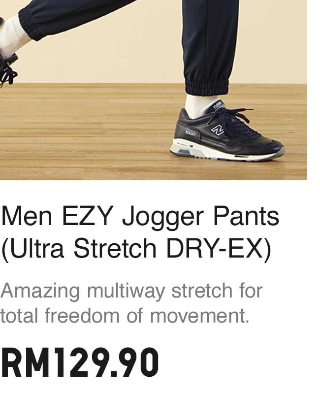 MEN EZY JOGGER PANTS (ULTRA STRETCH DRY-EX)