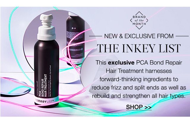 NEW & EXCLUSIVE from out BOTM The Inkey List: PCA Hair Bond Treatment 