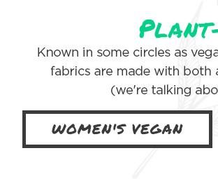 Women's Vegan Clothing