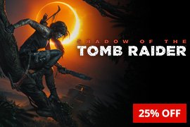 25% off Shadow of the Tomb Raider on PC at Green Man Gaming