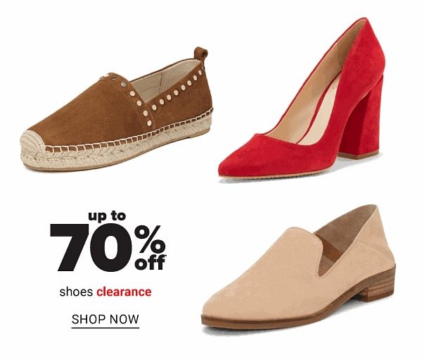 Up to 70% Off Shoes Clearance - Shop Now