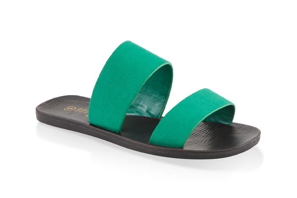 Two Band Slide Sandals