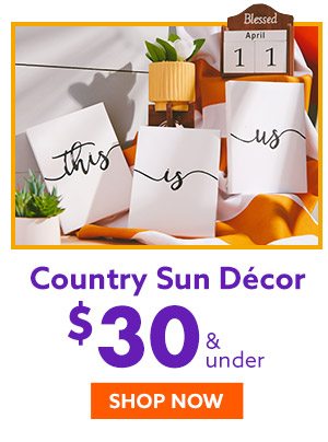 Country Sun Décor