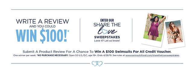 Enter Our Share The Love Sweepstakes