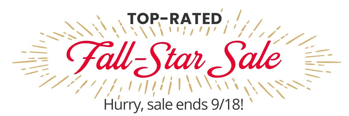 Top-Rated Fall-Star Sale