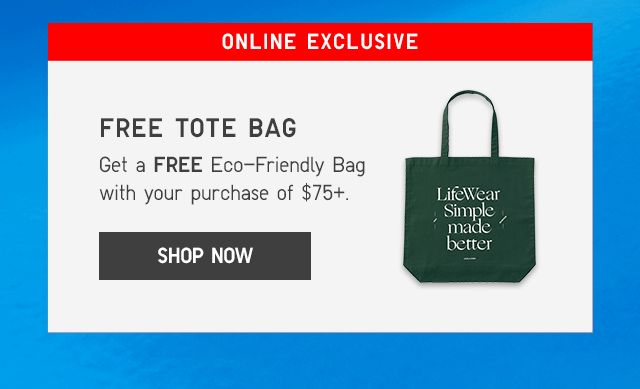 BODY2 - FREE TOTE BAG WITH YOUR PURCHASE OF $75+