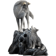 Guidance Wolf Statue