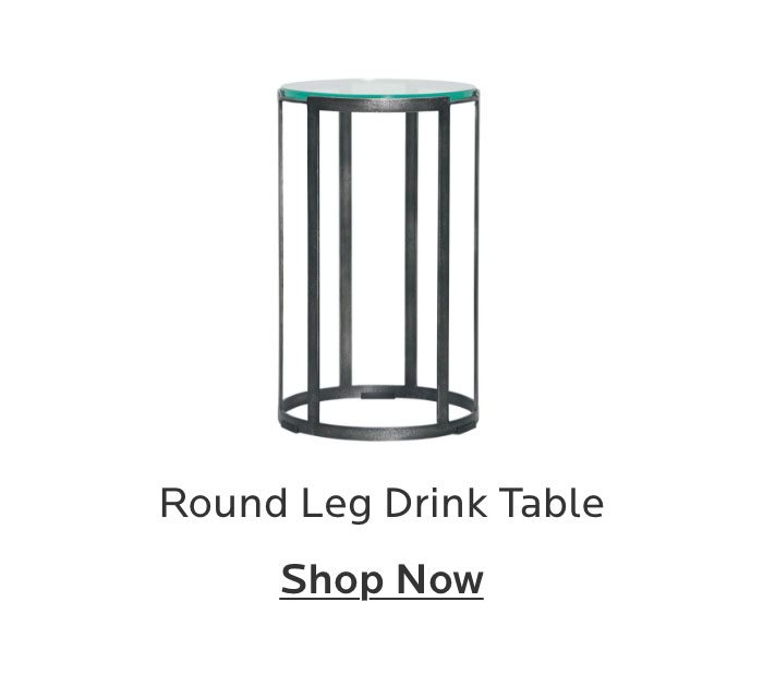 Round Leg Drink Table