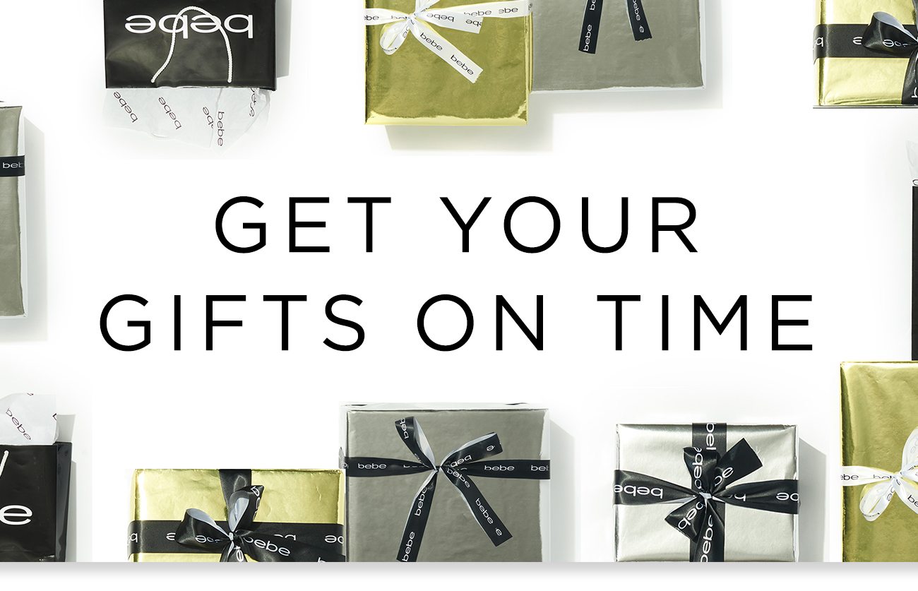 Get your gifts on time
