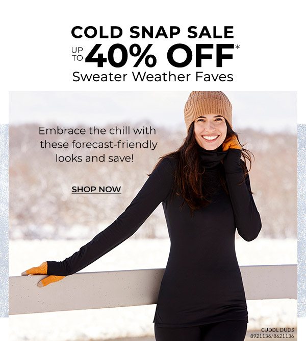 Shop the Cold-Weather Sale at HerRoom
