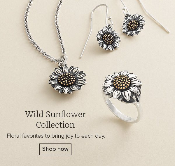 Wild Sunflower Collection - Floral favorites to bring joy to each day. Shop now
