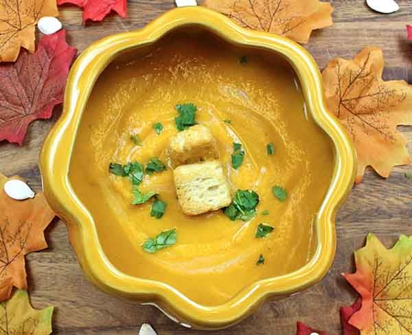 Pumpkin Soup For Fall