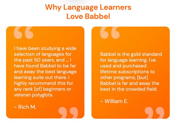 Babbel Language Learning: Lifetime Subscription (All Languages)