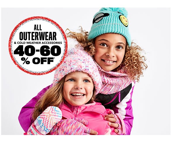 All Outerwear & Cold Weather Accessories 40-60% Off