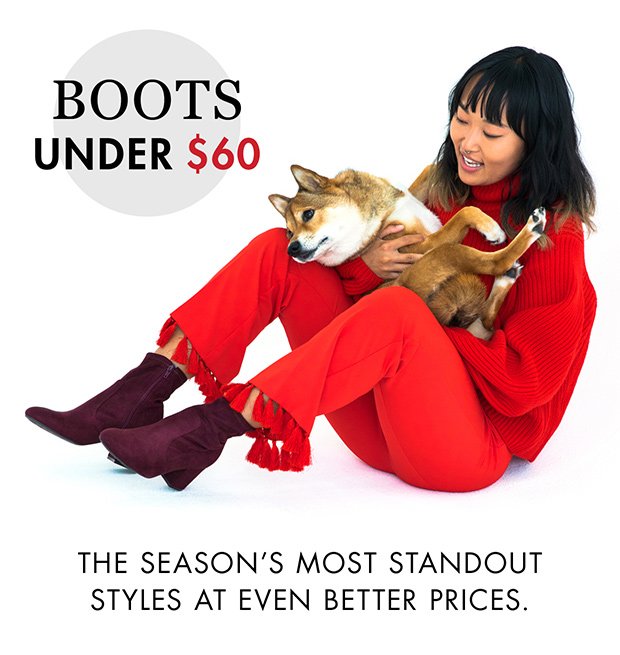 Boots under $60