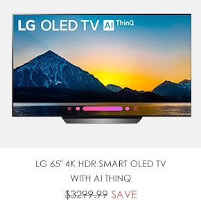 Shop LG 65 4K HDR Smart OLED TV With AI ThinQ