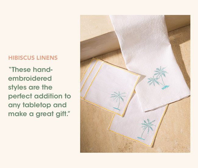 HIBISCUS LINENS