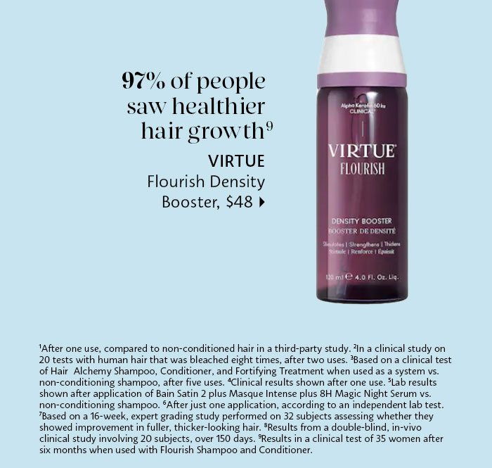 Virtue Flourish® Density Booster for Healthy Hair Growth