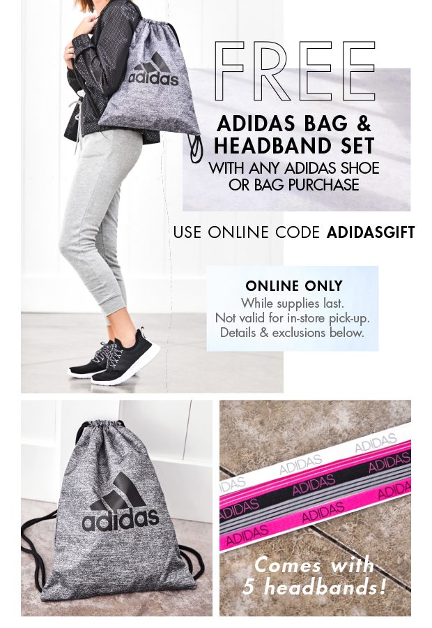 Free Adidas Bag & Headband Set