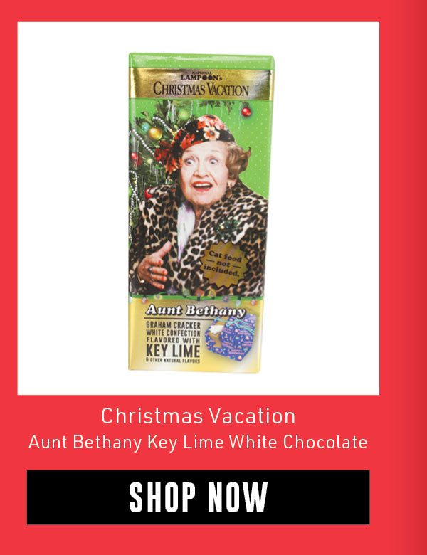 Christmas Vacation Aunt Bethany Key Lime White Chocolate